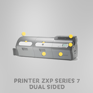 طابعة الكروت البلاستيكية من زيبرا ZXP SERIES 7