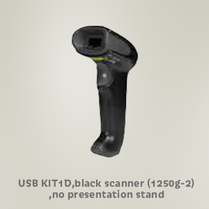 USB KIT1D,black scanner (1250g-2),no presentation stand